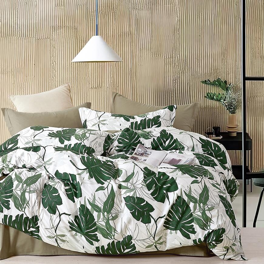 Posteľná bielizeň z bavlneného saténu ALBS-01350B 200x220 Lasher