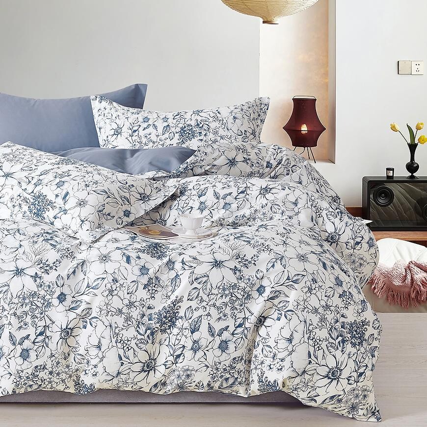 Posteľná bielizeň z bavlneného saténu ALBS-01355B 140x200 Lasher