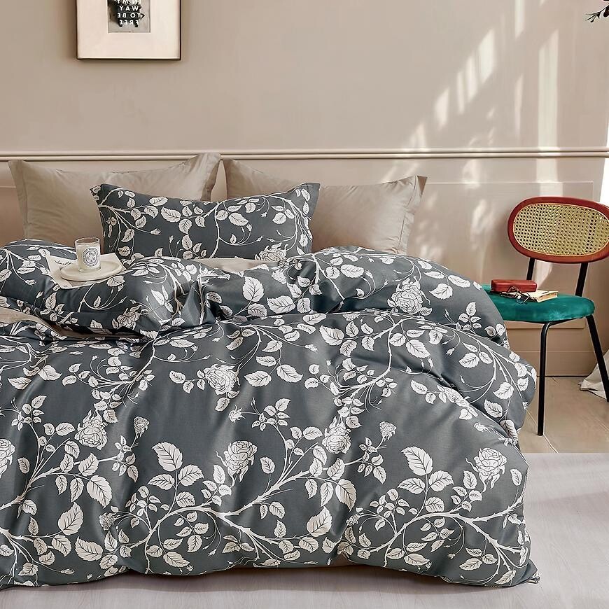 Posteľná bielizeň z bavlneného saténu ALBS-01359B 160x200 Lasher