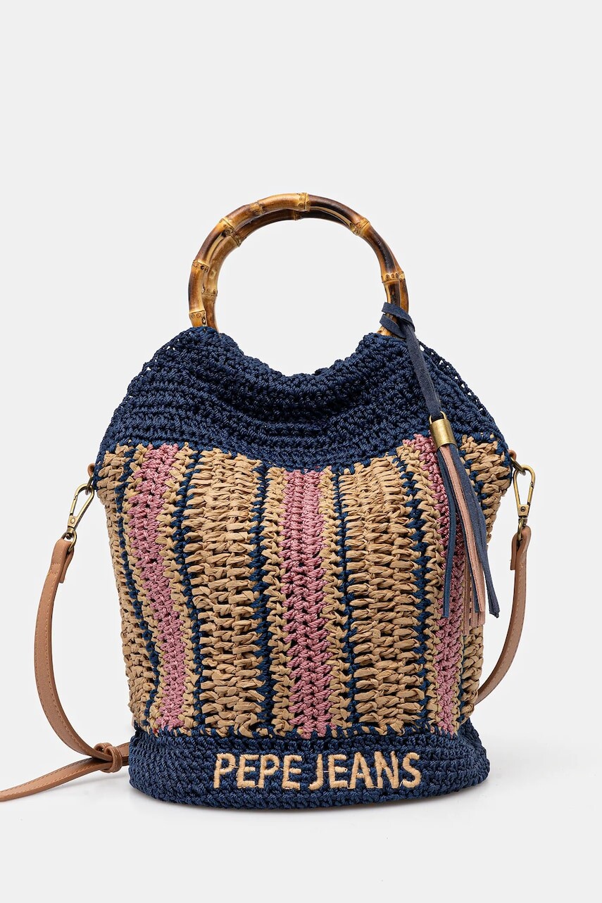 Kabelka Pepe Jeans CECY BALI tmavomodrá farba, PL031618