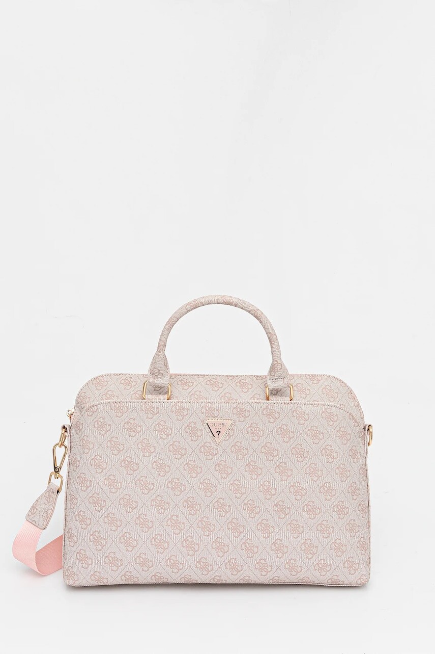 Obal na notebook Guess ružová farba, GUCB15P4DPTP