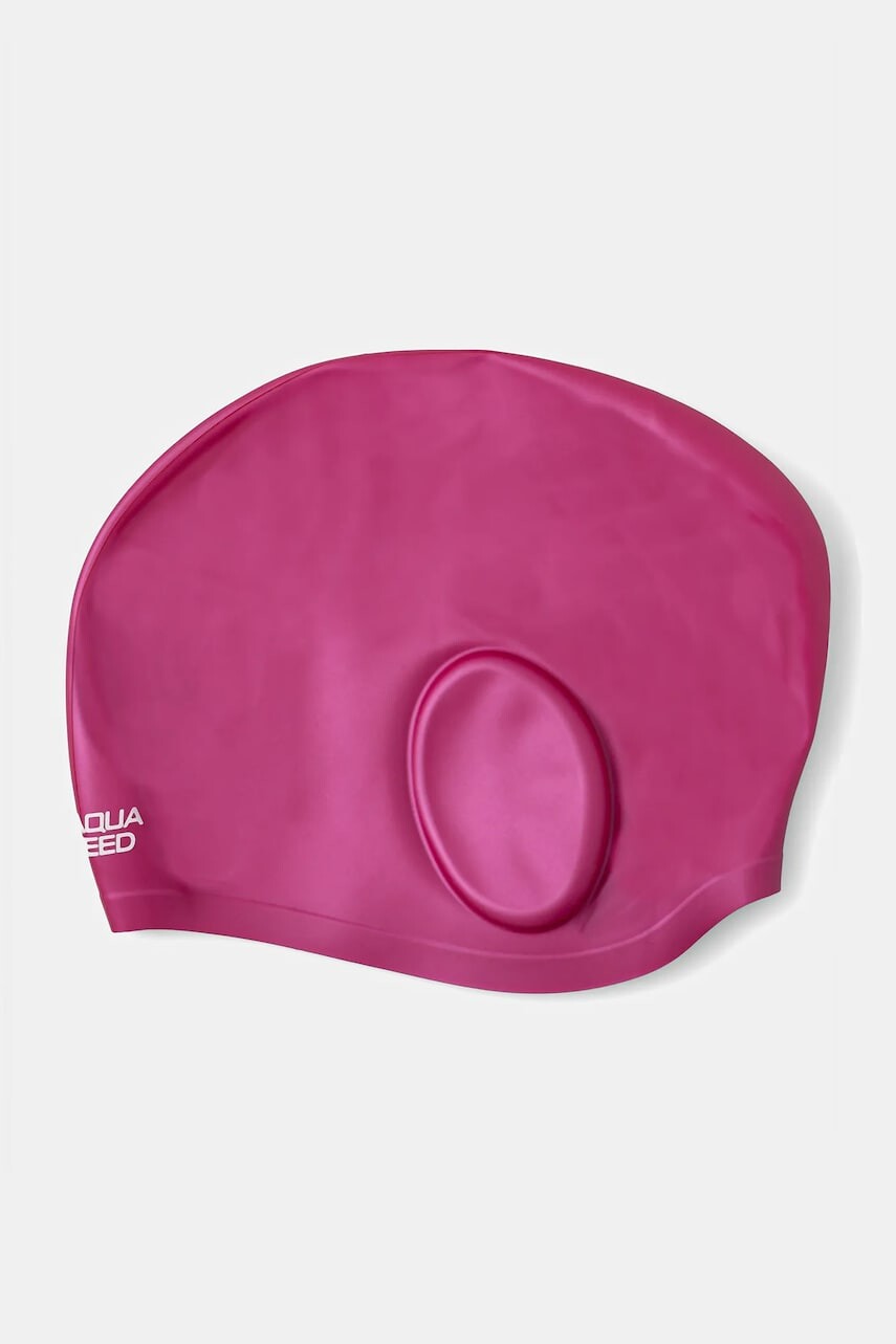 Plavecká čiapka Aqua Speed ružová farba, EAR.CAP.VOL