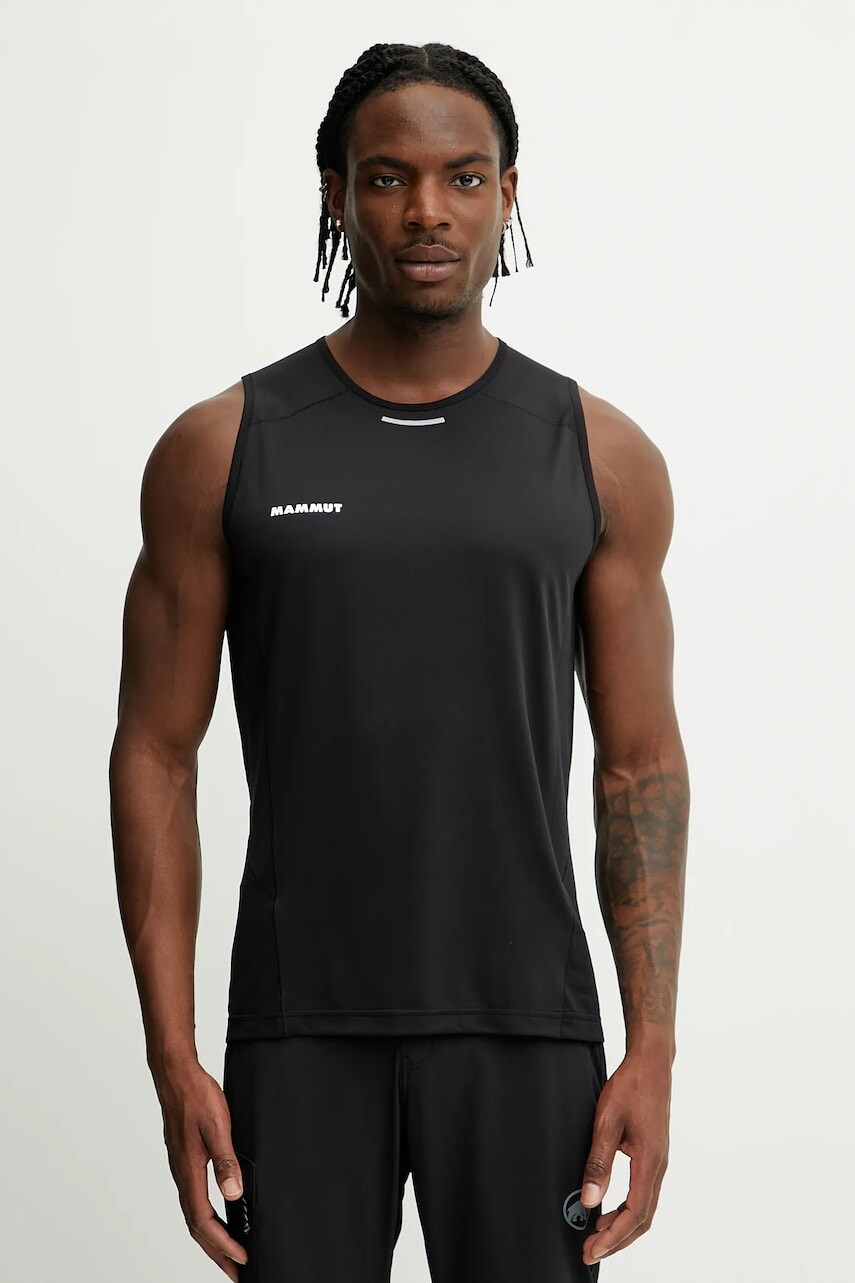 Športové tričko Mammut Aenergy FL čierna farba, 1017-04940
