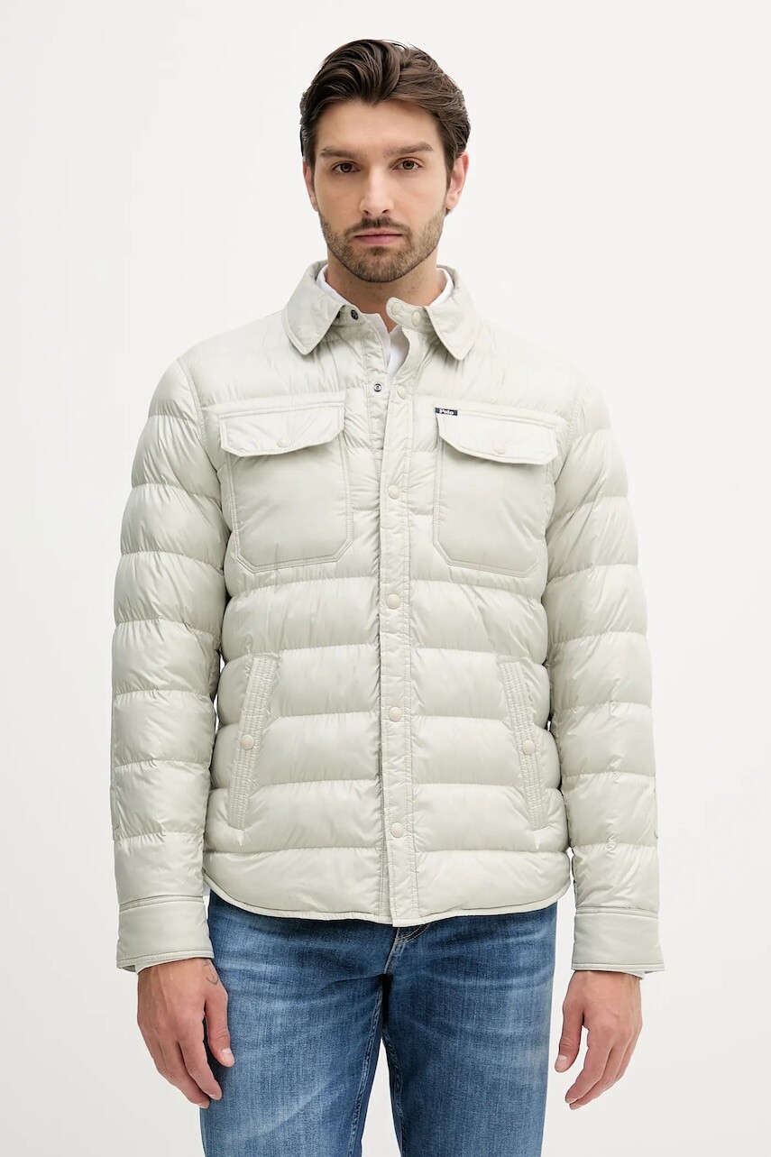 Bunda Polo Ralph Lauren béžová farba, prechodná, 710968888
