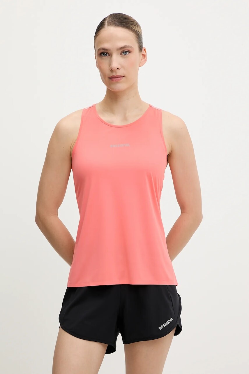 Tréningový top Rossignol SAPA oranžová farba, RLNWY06