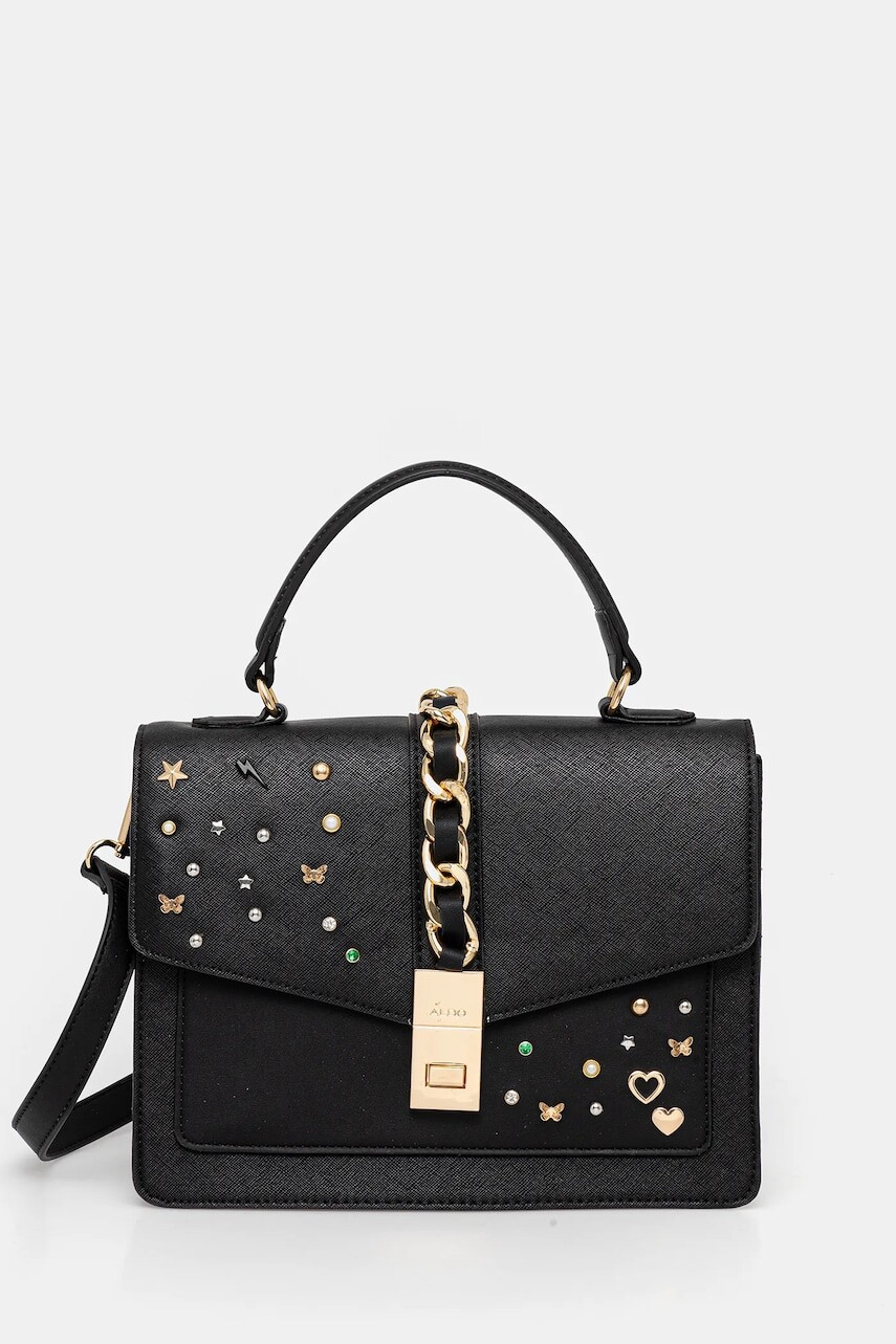 Kabelka Aldo ETLIGER čierna farba, 13990592