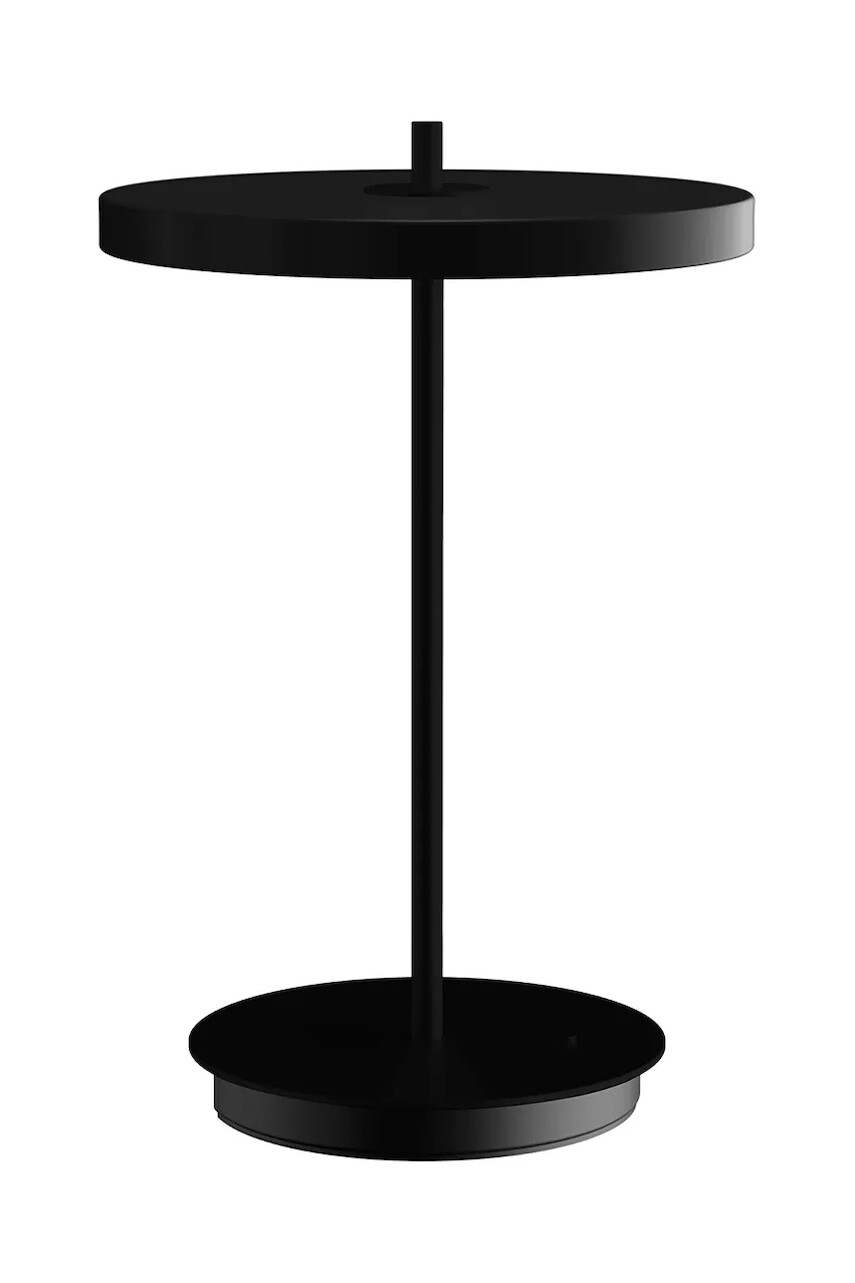 Bezdrôtová led stolná lampa Umage Asteria Move čierna farba