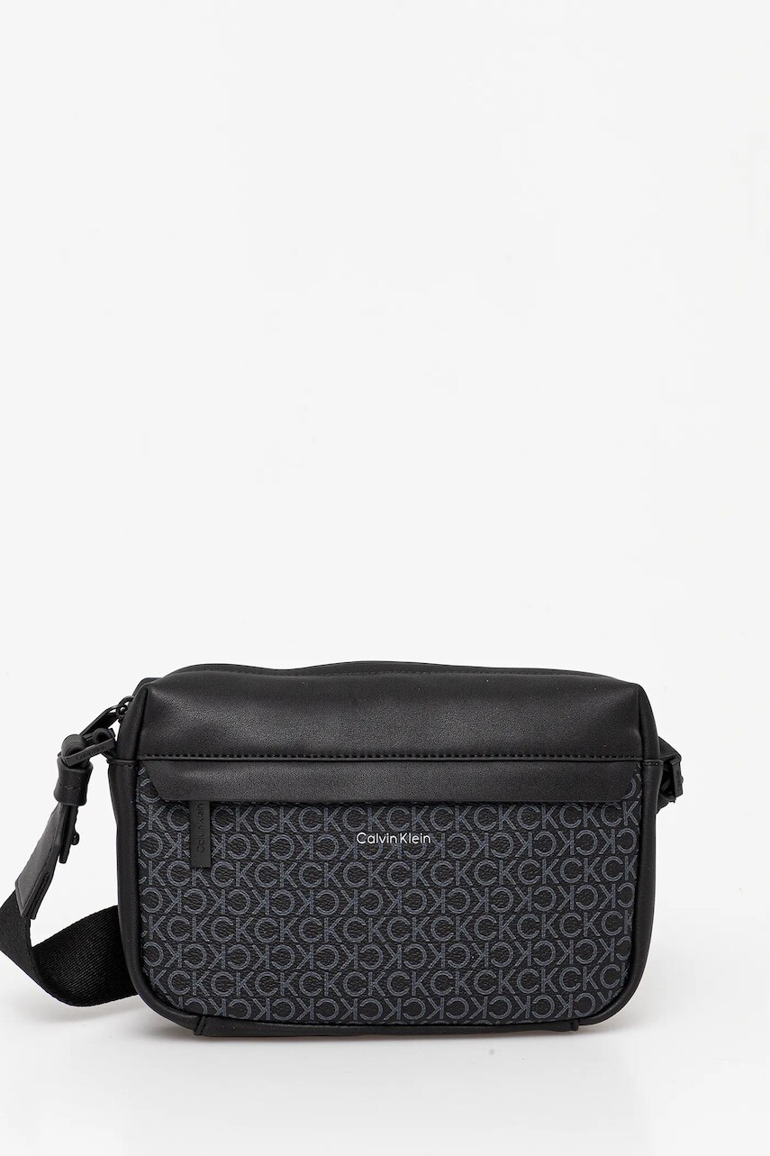 Malá taška Calvin Klein čierna farba, LV04D3088G