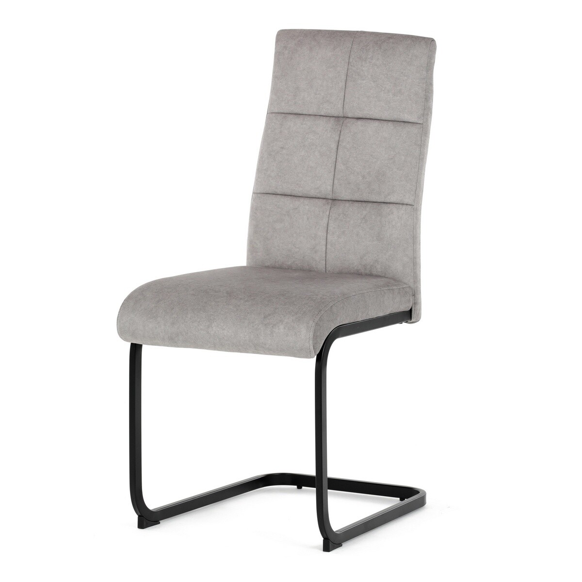 Jedálenská stolička Vintage DCL-D1275 SIL4,strieborná