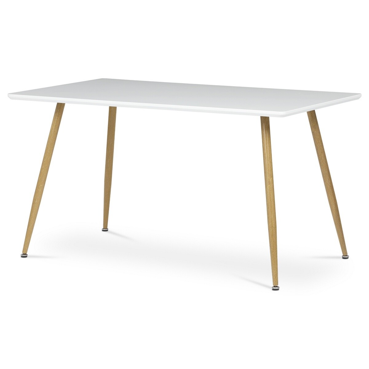 Jedálenský stôl 140 x 80 cm, biely