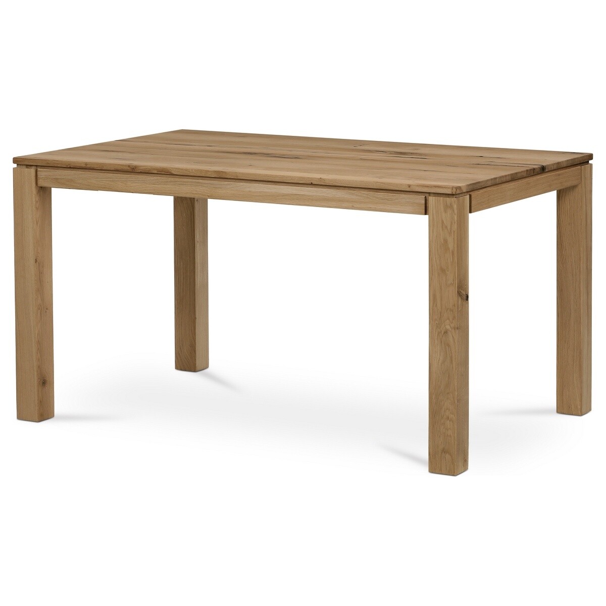 Jedálenský stôl z masívneho dreva 140 x 80 cm, dub