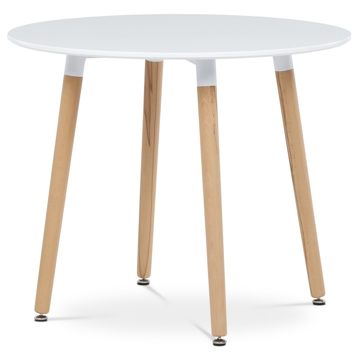 Jedálenský stôl 90 x 90 cm, biely