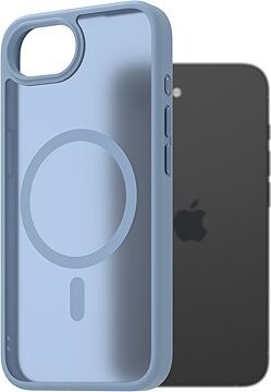 AlzaGuard Matte Case Compatible with Magsafe pre iPhone 16e svetlo modrý