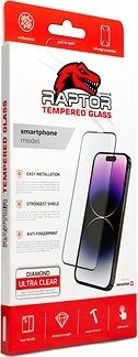 Swissten Raptor Diamond Ultra Clear 3D temperované sklo Apple iPhone 13/13 Pro čierne
