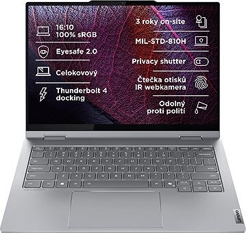 Lenovo ThinkBook 14 2-in-1 G5 IAU Luna Grey celokovový