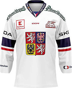 CCM Reprezentačný dres ČR, biely, veľ. XXL