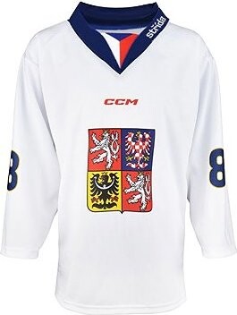 CCM Reprezentačný dres biely Pastrňák XL