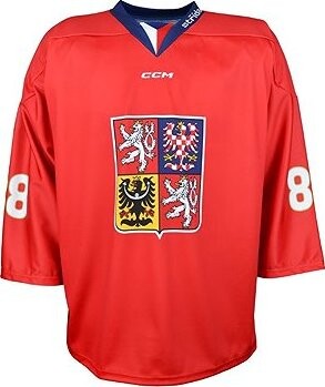 CCM Reprezentačný dres červený Pastrňák XL