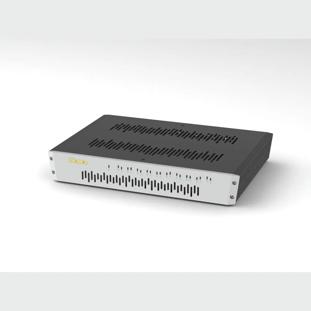 SOtM sNH-10G ethernetový switch s CLK-EX+Evox+e-ABS200 + interné silver káble
