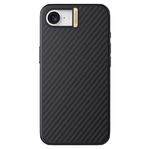 Nillkin Synthetic Fiber PRO Magnetic Zadní Kryt pro Apple iPhone 16e Gold
