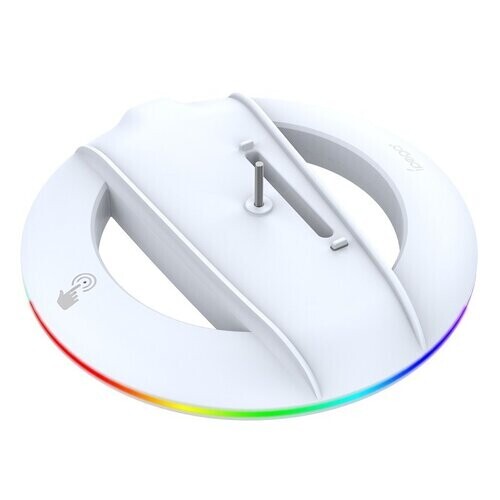 iPega P5S025S Vertikální Stojan s RGB pro PS5 Slim/PS5 Pro White (Pošk. Balení)