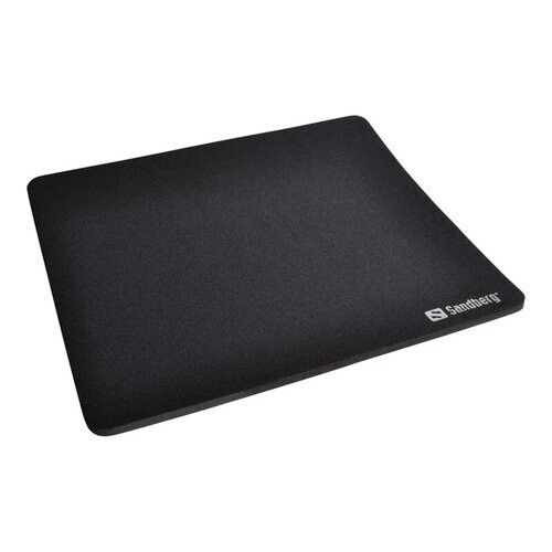 Sandberg Mousepad Black, podložka pod myš, čierna