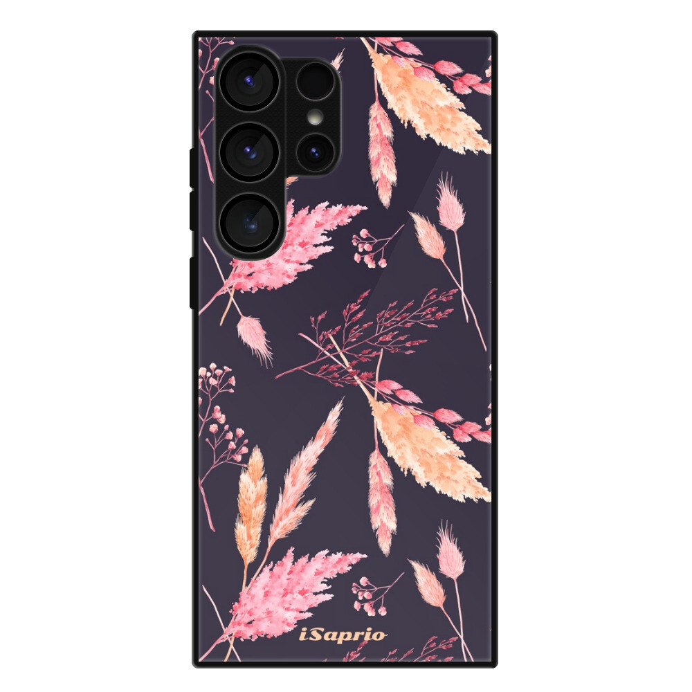 Lesklé puzdro Exclusive iSaprio - Herbal Pattern - Samsung Galaxy S23 Ultra