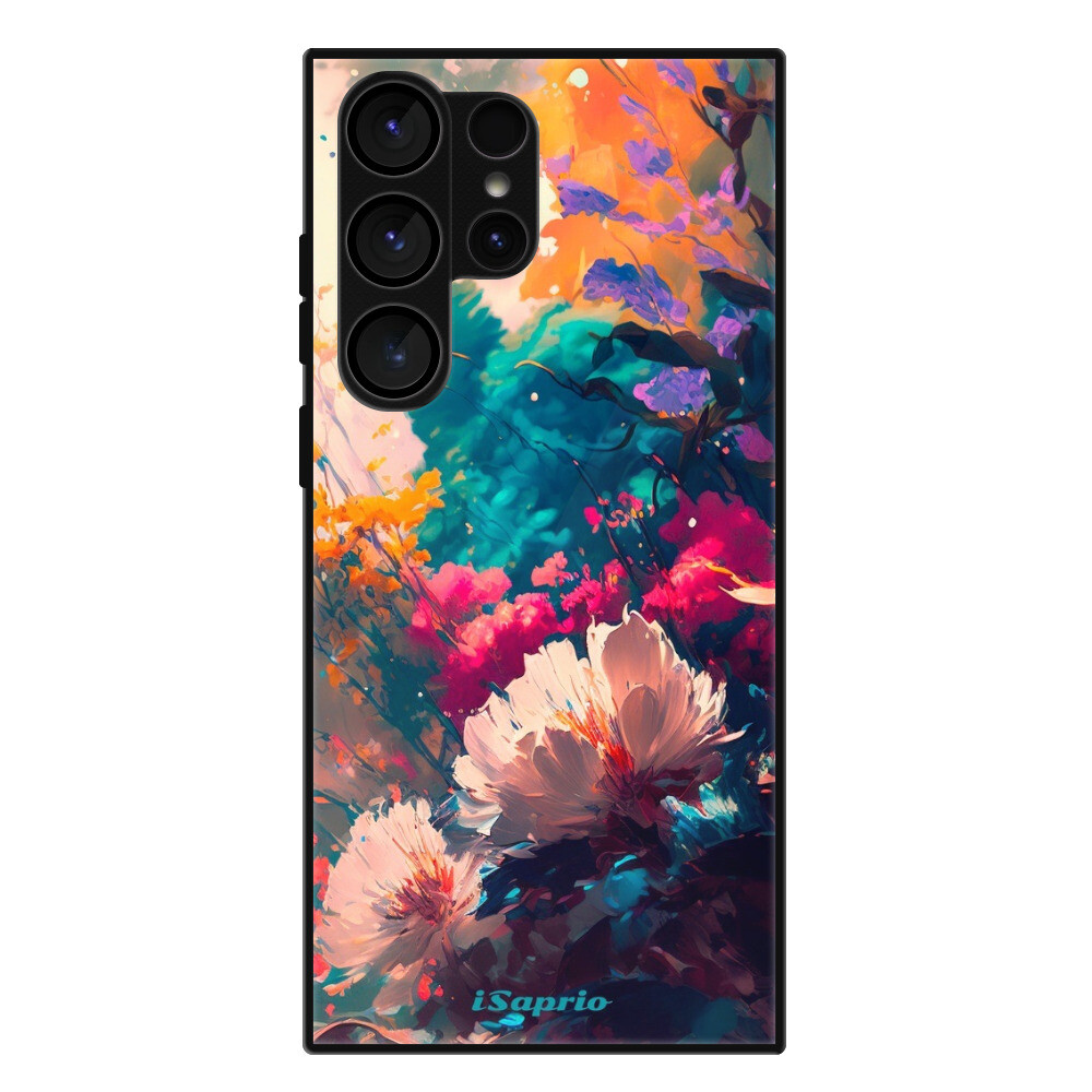Lesklé puzdro Exclusive iSaprio - Flower Design - Samsung Galaxy S23 Ultra