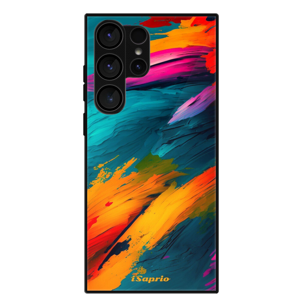 Lesklé puzdro Exclusive iSaprio - Blue Paint - Samsung Galaxy S23 Ultra