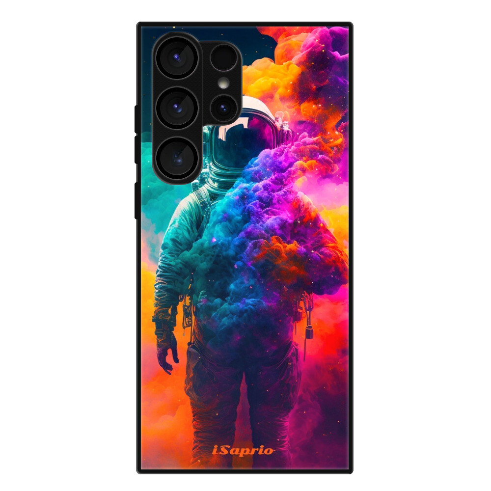 Lesklé puzdro Exclusive iSaprio - Astronaut in Colors - Samsung Galaxy S23 Ultra