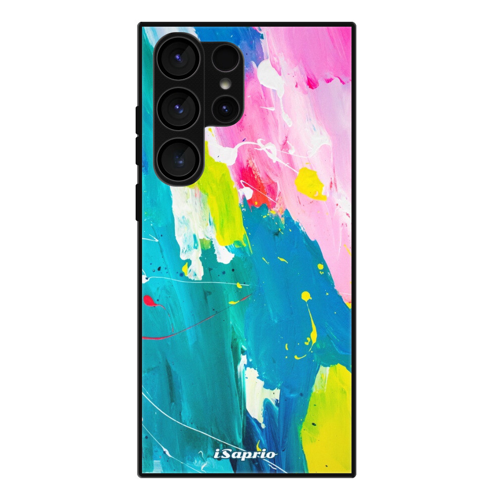 Lesklé puzdro Exclusive iSaprio - Abstract Paint 04 - Samsung Galaxy S23 Ultra