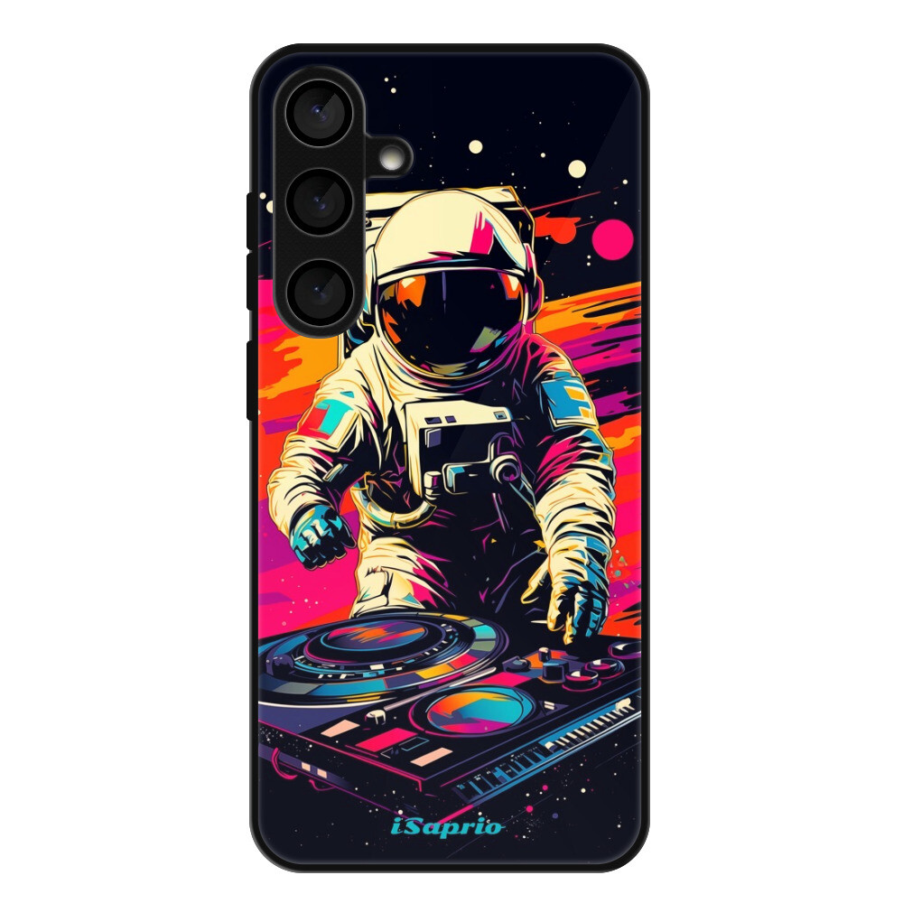 Lesklé puzdro Exclusive iSaprio - Astronaut DJ - Samsung Galaxy S24+