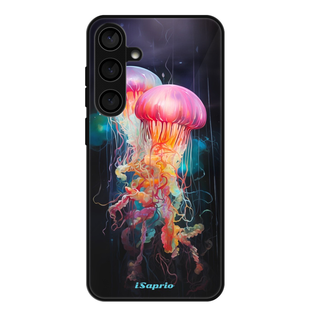 Lesklé puzdro Exclusive iSaprio - Abstract Jellyfish - Samsung Galaxy S24+