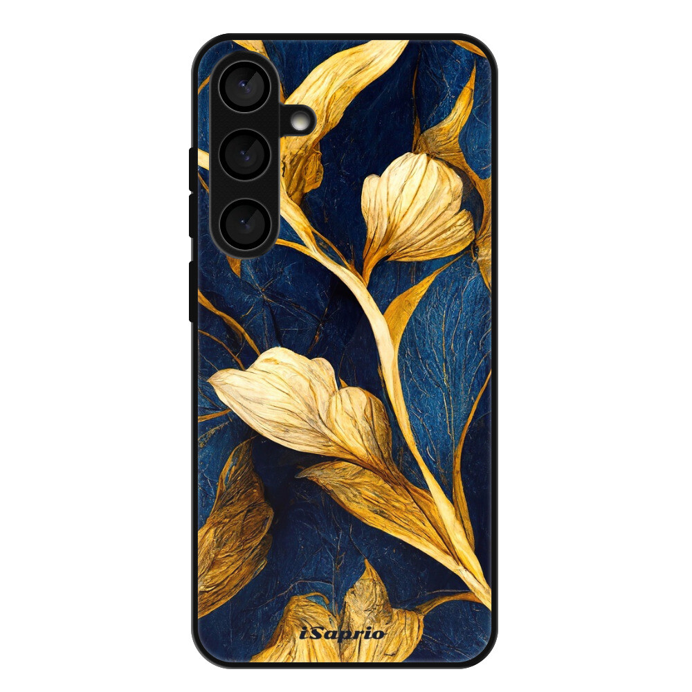 Lesklé puzdro Exclusive iSaprio - Gold Leaves - Samsung Galaxy S24+