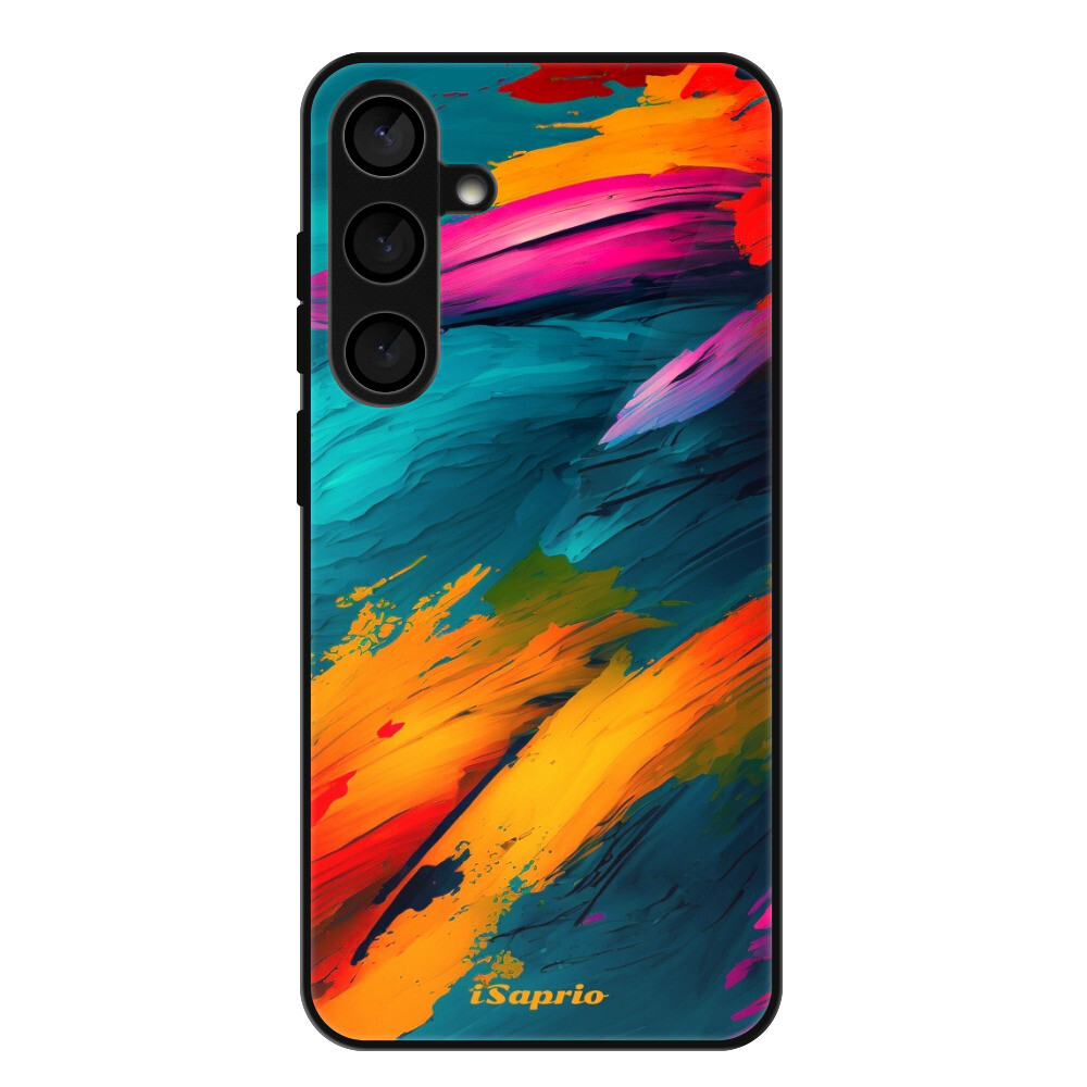 Lesklé puzdro Exclusive iSaprio - Blue Paint - Samsung Galaxy S24+