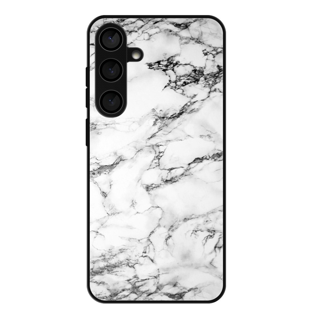 Lesklé puzdro Exclusive iSaprio - White Marble 01 - Samsung Galaxy S24+