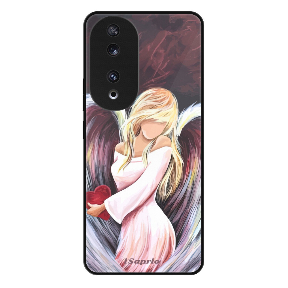 Lesklé puzdro Exclusive iSaprio - Angel of Love - Honor 90 5G