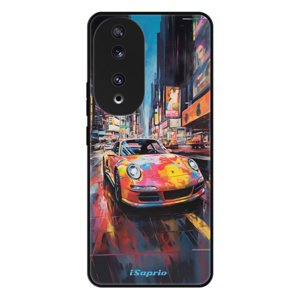 Lesklé puzdro Exclusive iSaprio - Abstract Porsche - Honor 90 5G