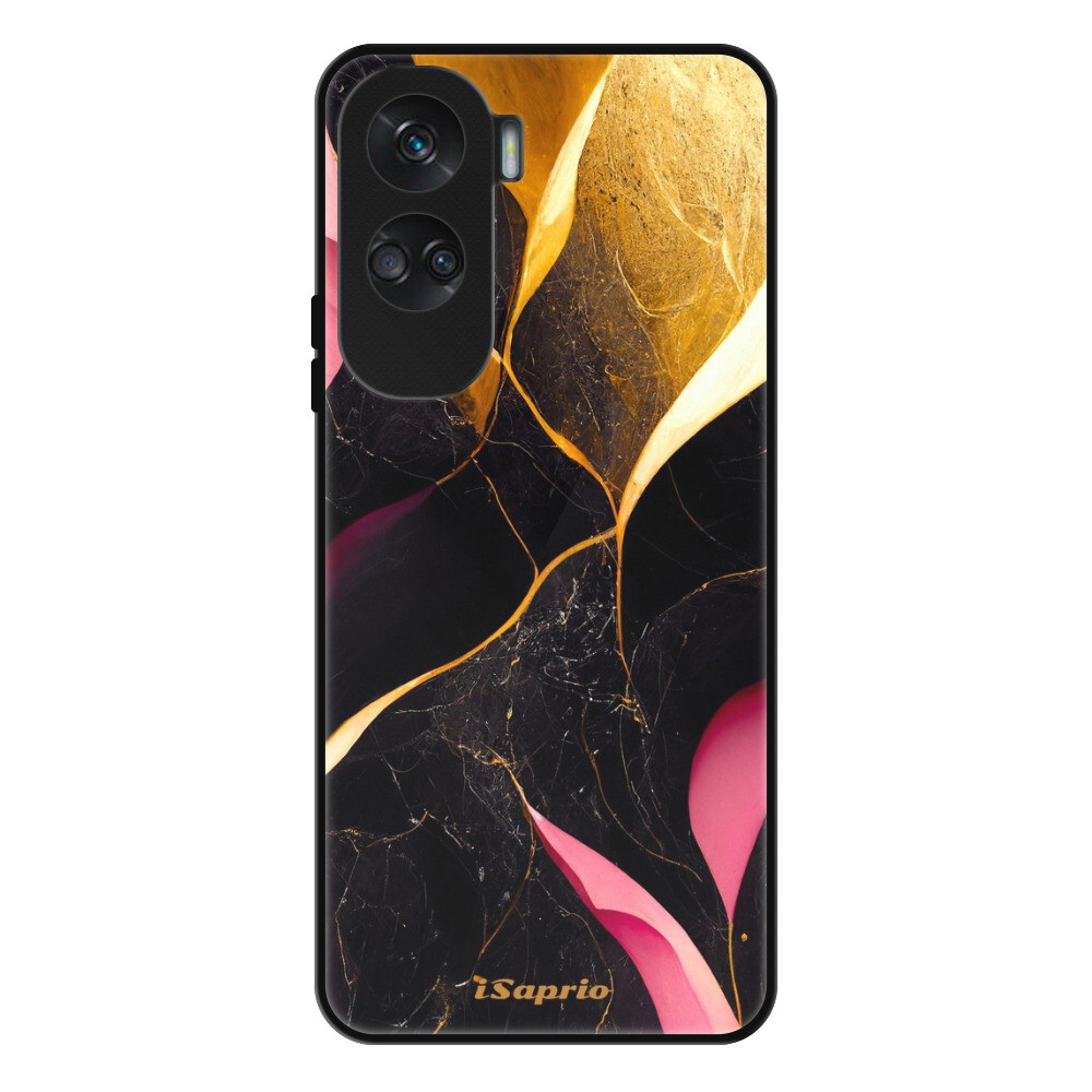 Lesklé puzdro Exclusive iSaprio - Gold Pink Marble - Honor 90 Lite 5G
