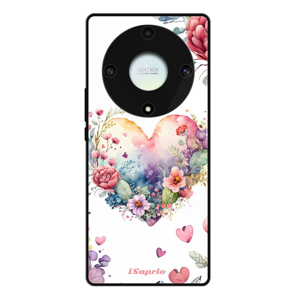 Lesklé puzdro Exclusive iSaprio - Floral Heart - Honor Magic5 Lite 5G