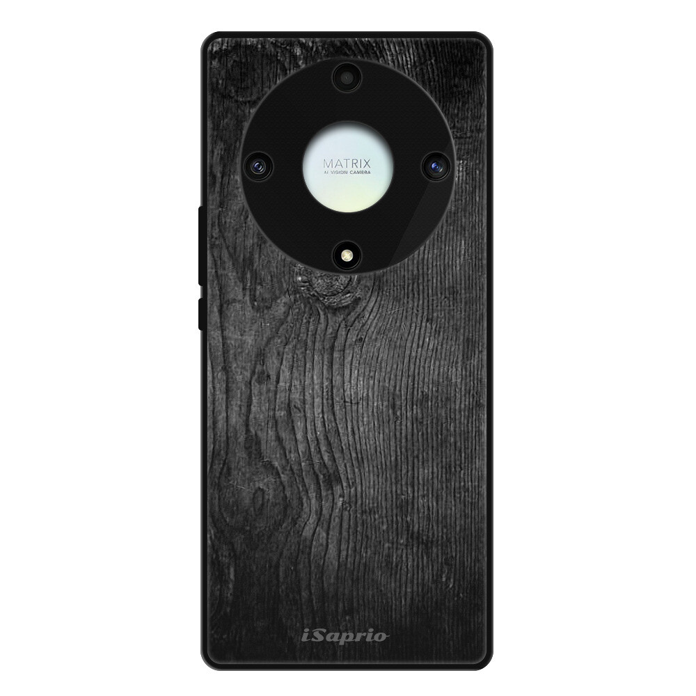Lesklé puzdro Exclusive iSaprio - Black Wood 13 - Honor Magic5 Lite 5G