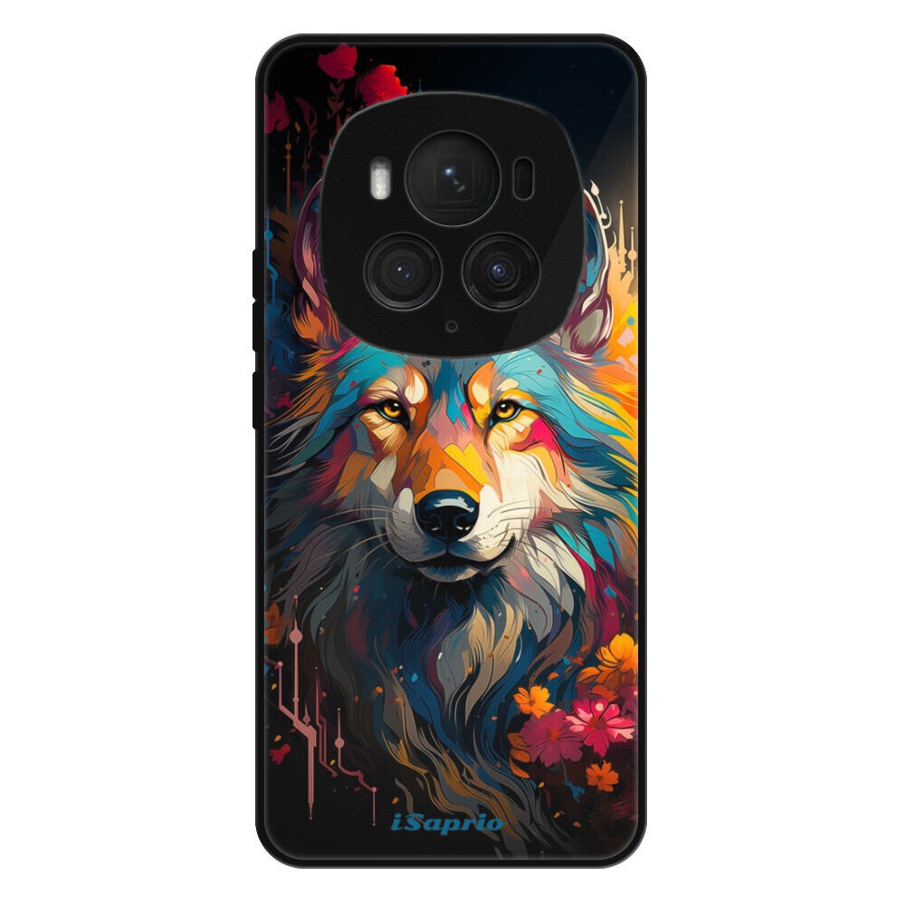 Lesklé puzdro Exclusive iSaprio - Mysterious Wolf - Honor Magic6 Pro