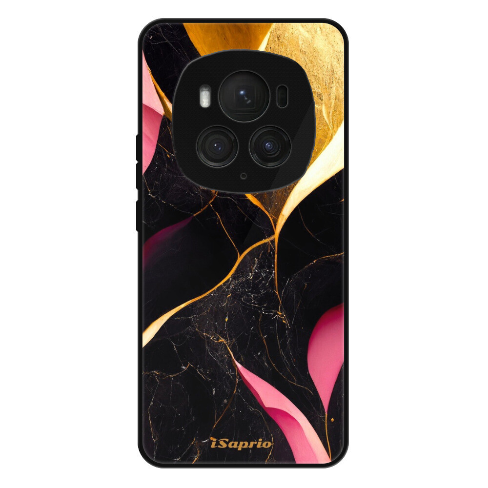 Lesklé puzdro Exclusive iSaprio - Gold Pink Marble - Honor Magic6 Pro
