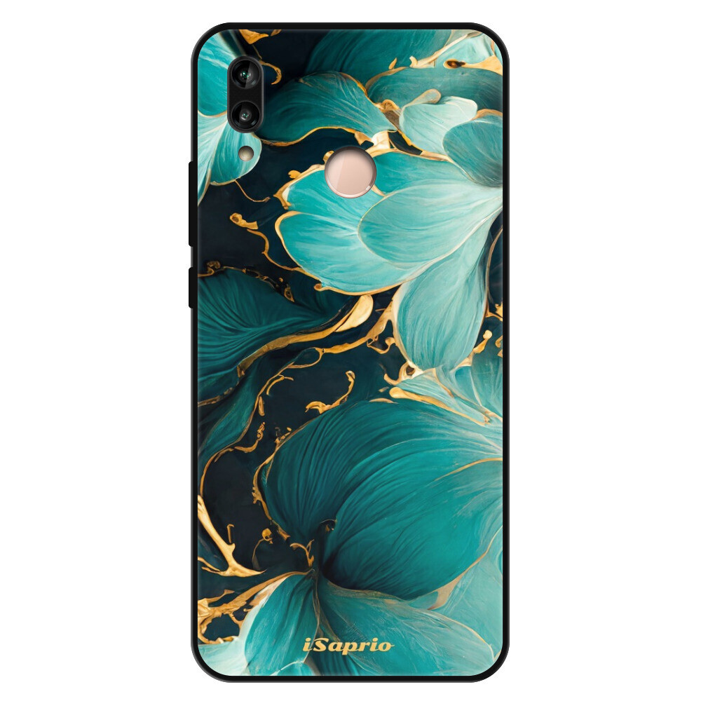 Lesklé puzdro Exclusive iSaprio - Blue Flowers 12 - Huawei P20 Lite