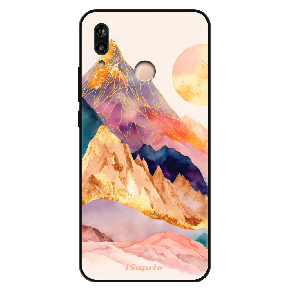 Lesklé puzdro Exclusive iSaprio - Abstract Mountains - Huawei P20 Lite