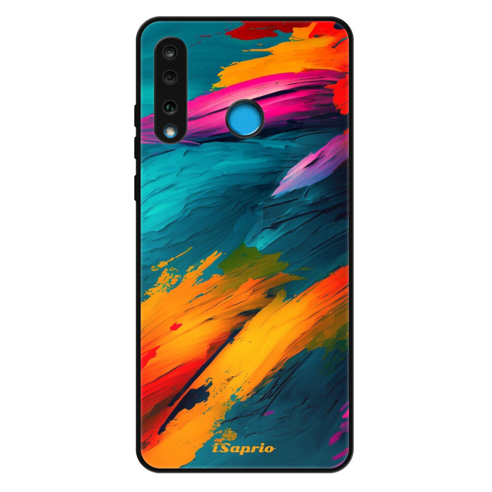 Lesklé puzdro Exclusive iSaprio - Blue Paint - Huawei P30 Lite