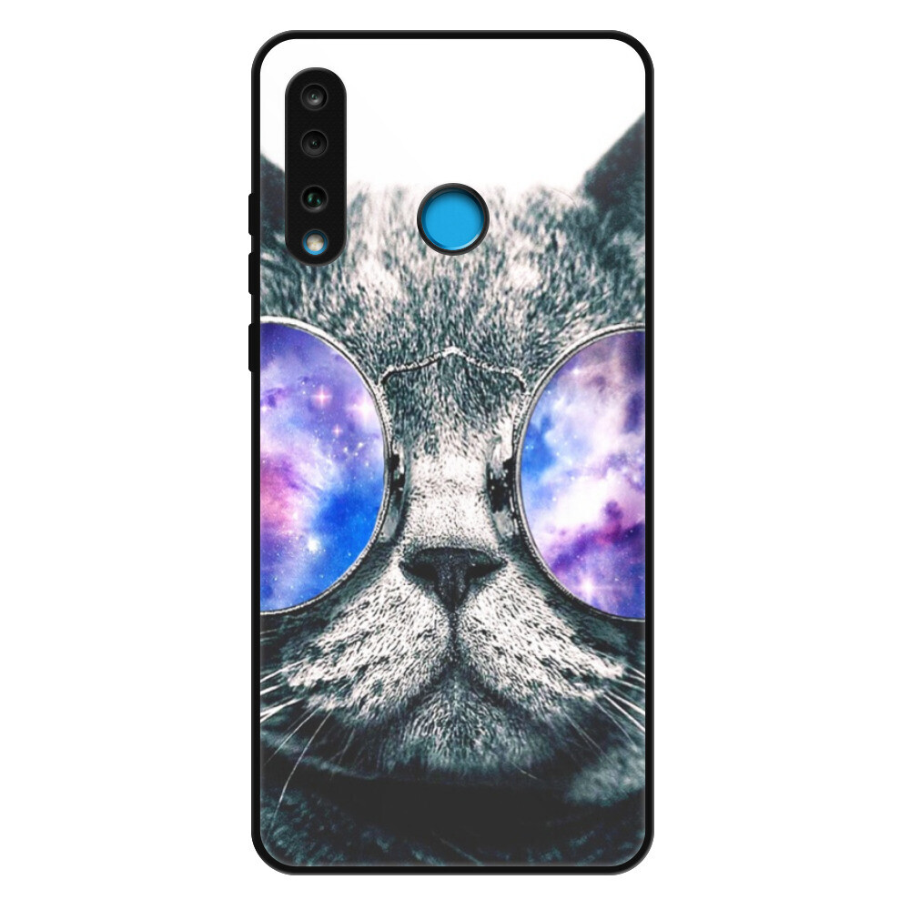 Lesklé puzdro Exclusive iSaprio - Galaxy Cat - Huawei P30 Lite