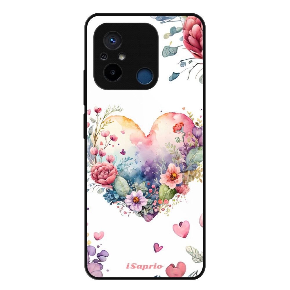 Lesklé puzdro Exclusive iSaprio - Floral Heart - Xiaomi Redmi 12C