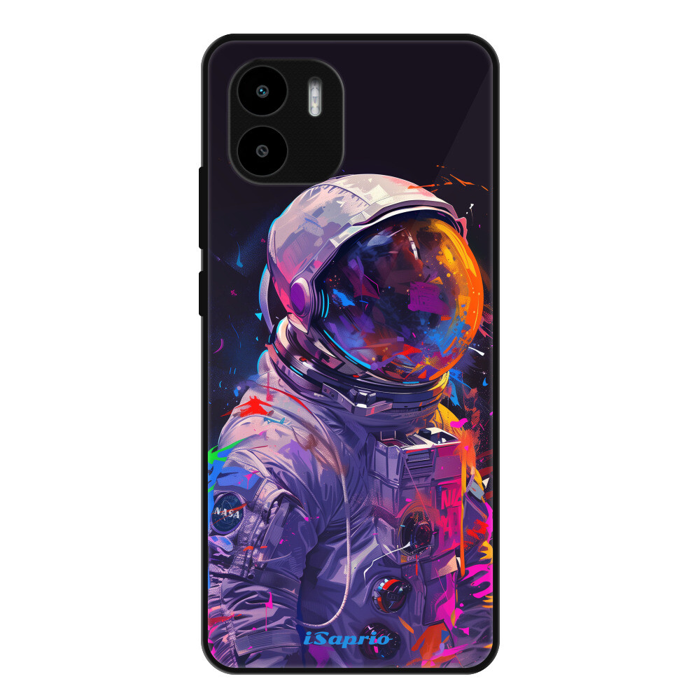 Lesklé puzdro Exclusive iSaprio - Neon Astronaut - Xiaomi Redmi A1 / A2