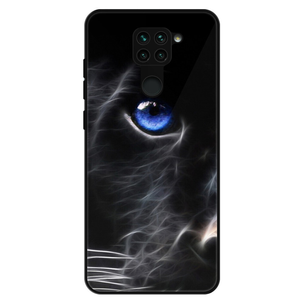 Lesklé puzdro Exclusive iSaprio - Black Puma - Xiaomi Redmi Note 9